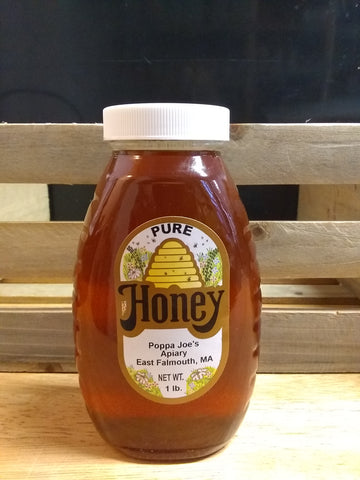 Honey, East Falmouth Hyper-local 1# jar