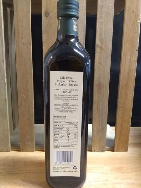 Olive Oil Organic Extra Virgin