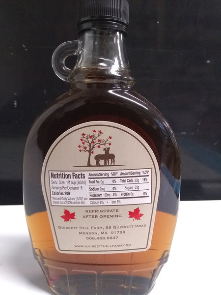 Maple Syrup, Quisset, Amber 12 oz.