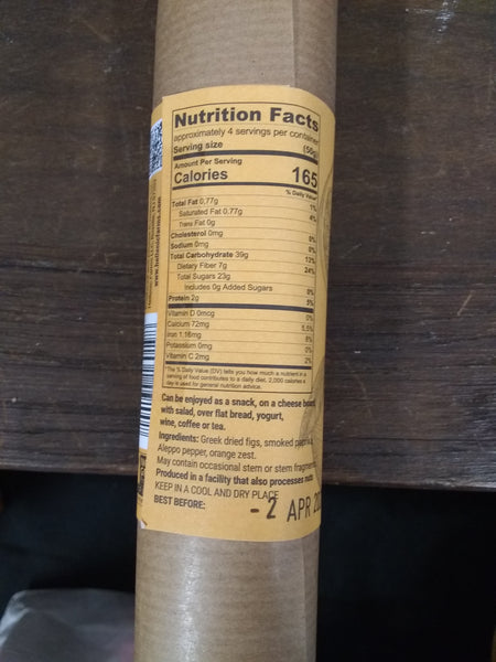 Fig Salami Vegan