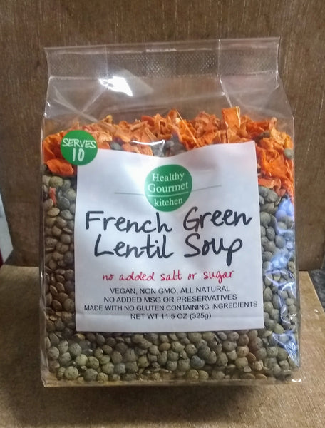 Soup Kits: Salt Free, GF, most Vegan