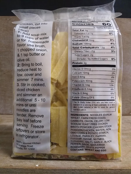 Soup Kits: Salt Free, GF, most Vegan