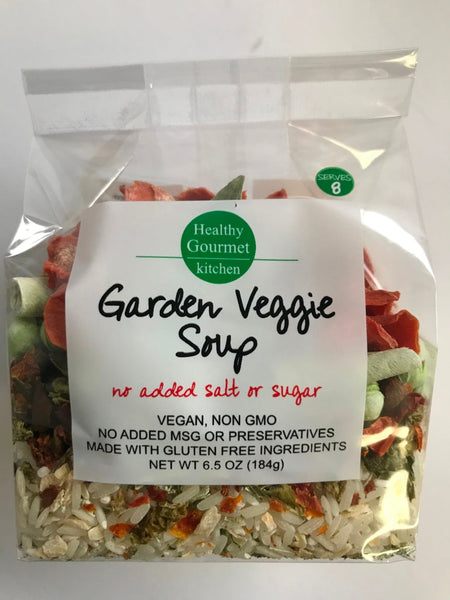 Soup Kits: Salt Free, GF, most Vegan