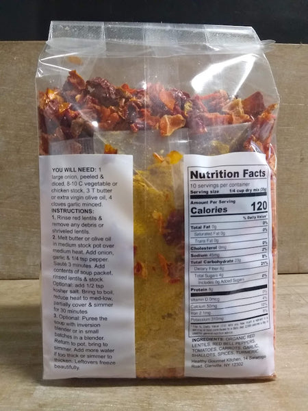Soup Kits: Salt Free, GF, most Vegan