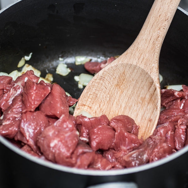 Beef Stew Meat Lilac Hedge 1 lb pack