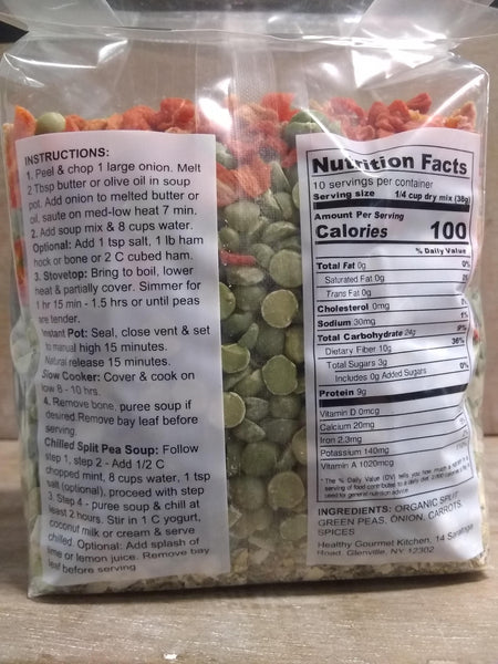 Soup Kits: Salt Free, GF, most Vegan