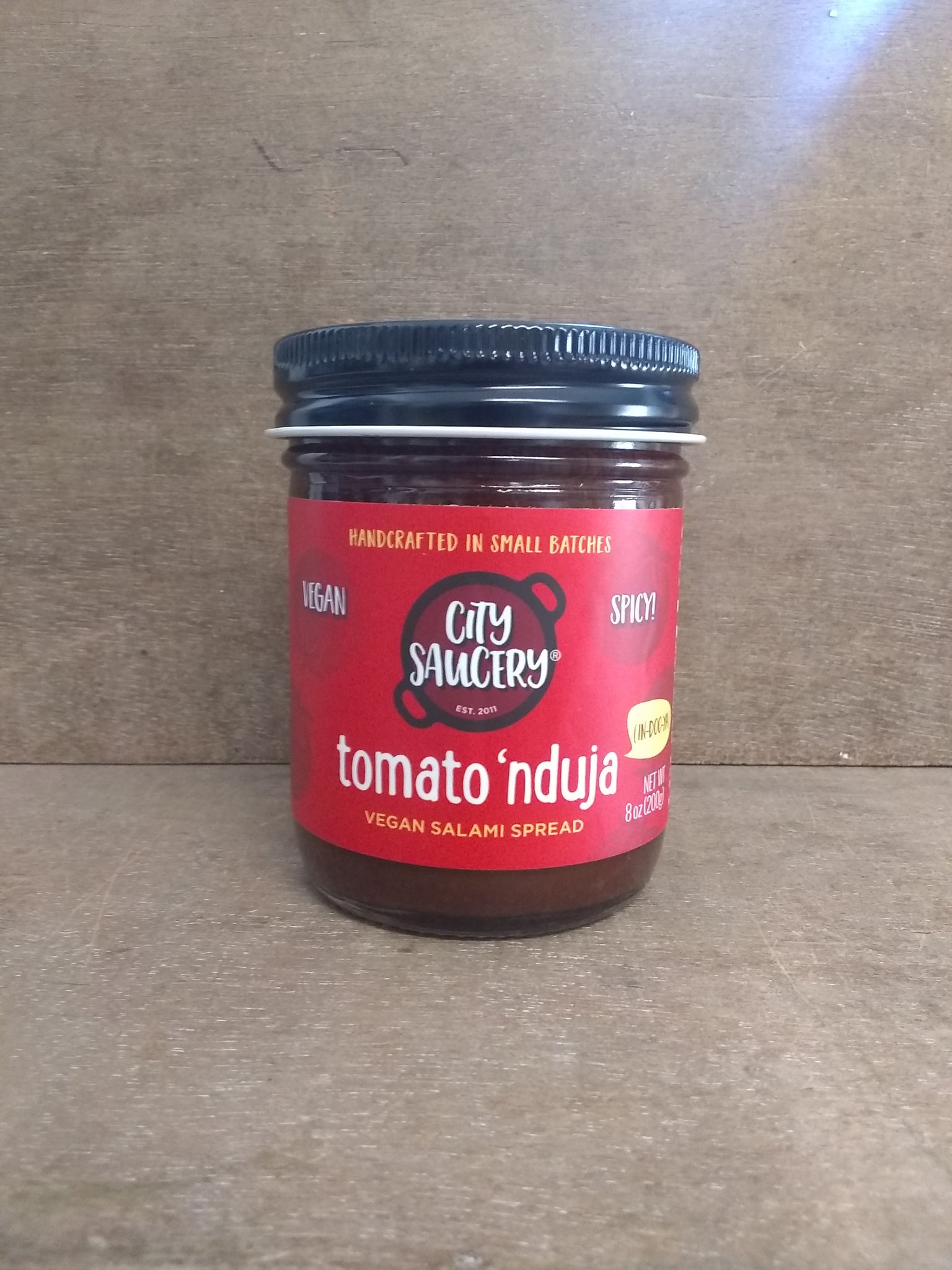 Spreads, Tomato 'Nduja City Saucery 8 oz.