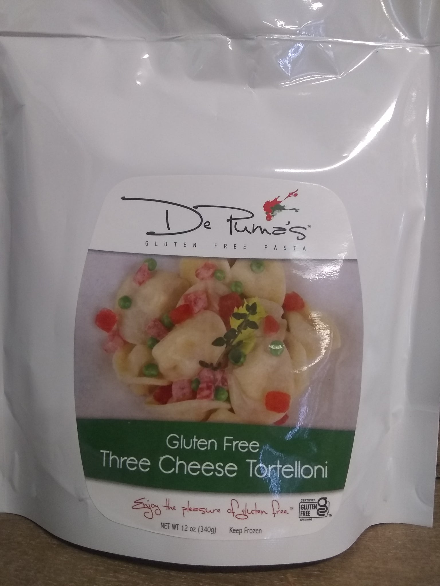 Tortellini, 3 Cheese Gluten Free, Frozen