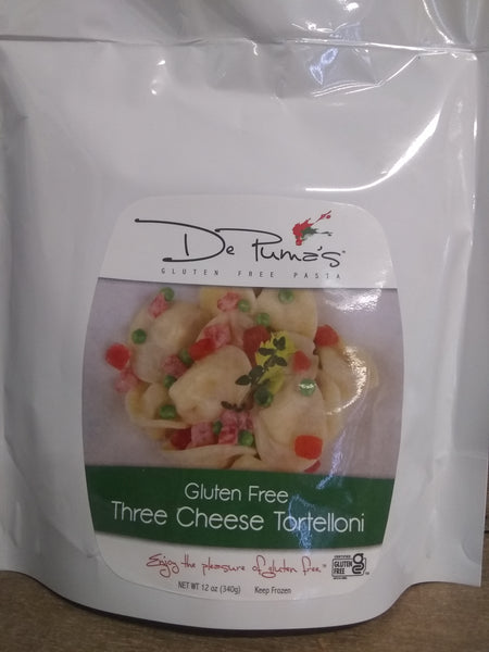 Tortellini, 3 Cheese Gluten Free, Frozen