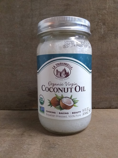 Coconut Oil, Organic 14 oz.