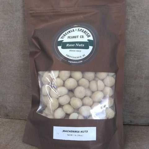 Nuts Macadamia Whole Raw 1lb