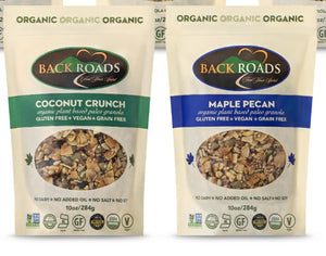 Granola: Back Roads Organic, Paleo 2 flavors NEW