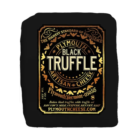 Cheese, Raw Artisan Cheddar Black Truffle 8oz.