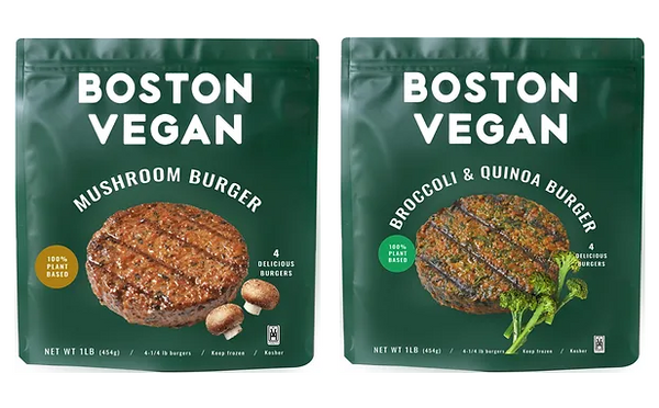 Vegan Burgers, Boston Vegan: 4 Flavors