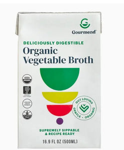 Broths, Organic Low Fodmap, 3 Flavors  1 pint/500ML