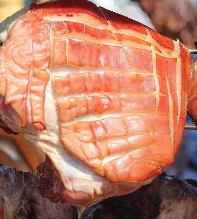 Pork Ham Slices Uncured Smoked Azuluna 1.5 lb