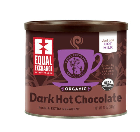 Dark Hot Chocolate Mix Organic 12 oz
