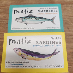 Fish Tinned Mackerel or Sardines