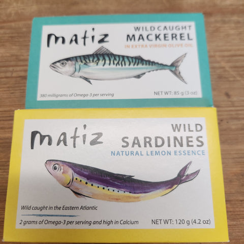 Fish Tinned Mackerel or Sardines