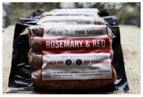 Pork Sausage Rosemary Red Wine