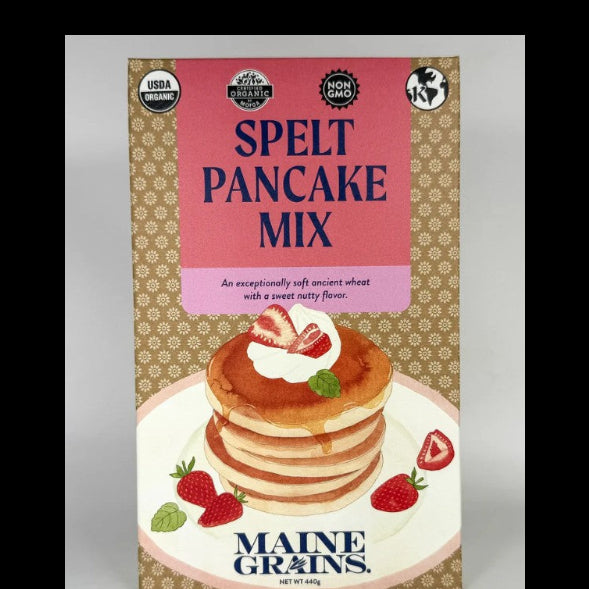 Pancake Mix Organic: 2 Flavors
