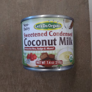 Coconut Milk, Organic, Sweet Condensed 7.4oz