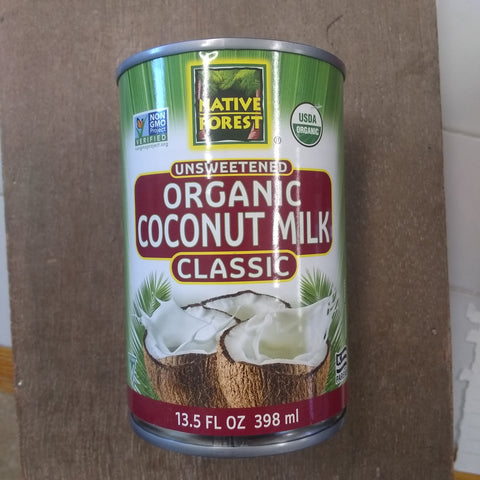 Coconut Milk, Organic 13.5 oz