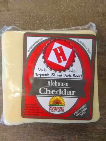 Cheese, Cheddar Alehouse Wedge Vermont Farmstead Creamery
