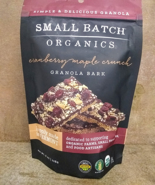 Granola Bark, Organic, Small Batch Organics GF