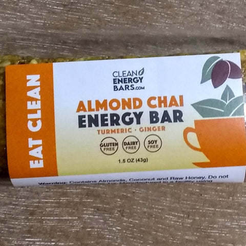 Bars, Almond Chai Clean Energy Bars