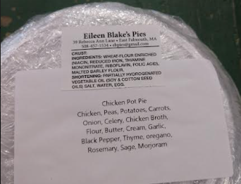 Pot Pie, Chicken, Eileen Blake frozen