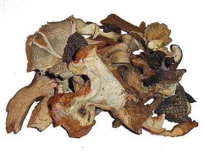 Mushrooms, Dried Wild Maine Mix