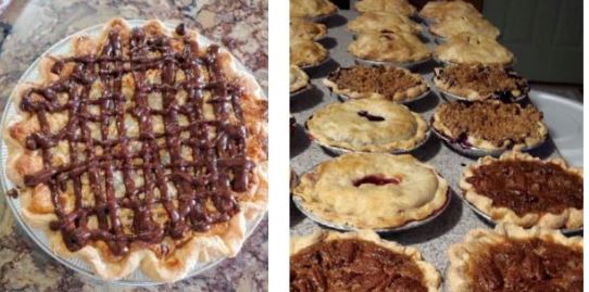 Pie  Eileen Blakes 8" THANKSGIVING PICK UP TUES OR WEDS